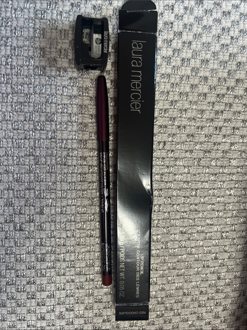 laura mercier Red Chocolate Lip Liner Pencil with Sharpener *DISCONTINUED*